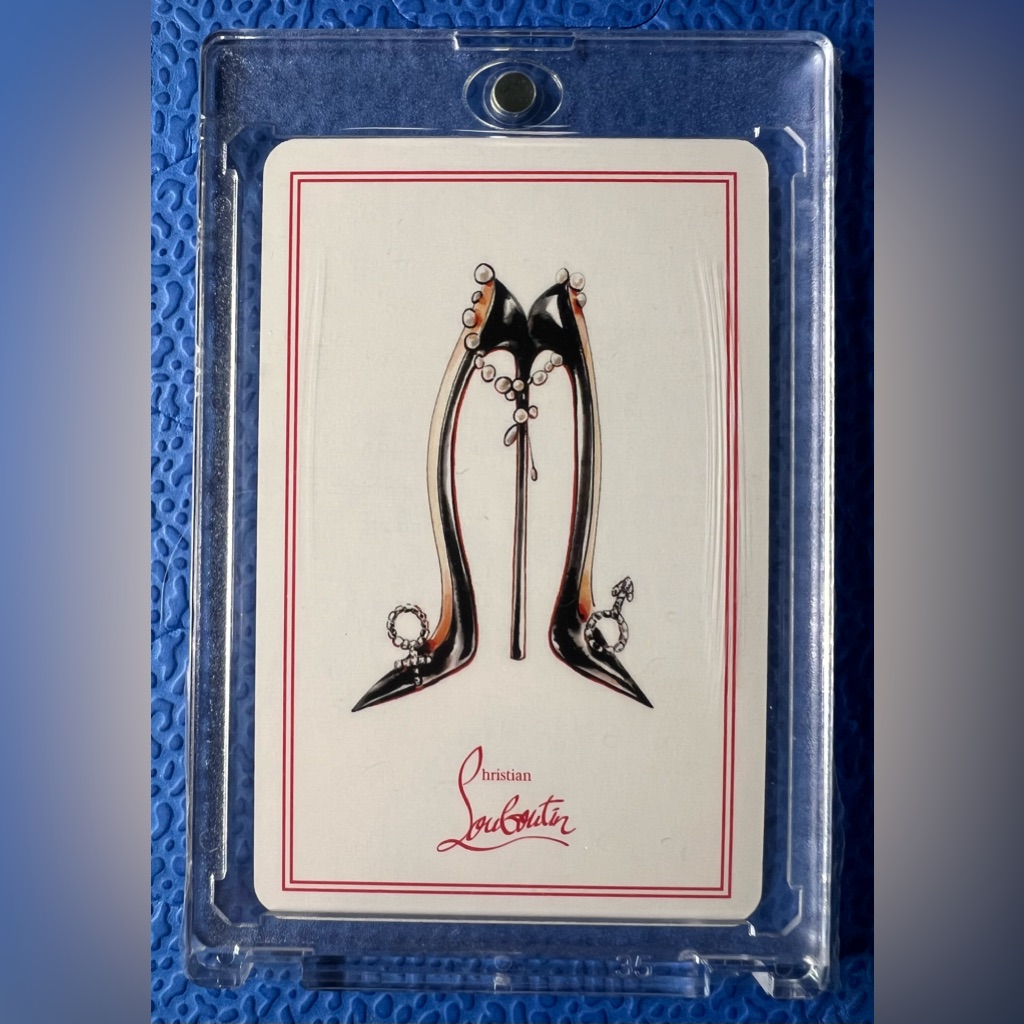 Brand New Buyers Choice Christian Louboutin Playing Card